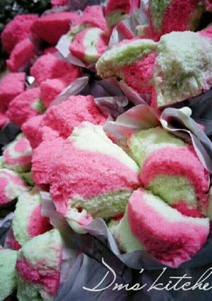 Foto resep Bolu kukus lembut merekah (anti seret)