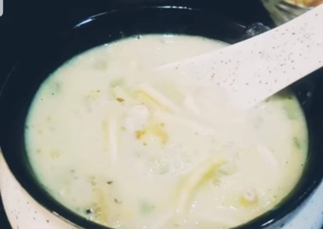 Sweet corn soup