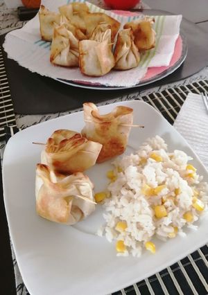 Una foto de Cazuelitas de atún a la mexicana