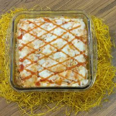 A picture of Rice lasagana.
