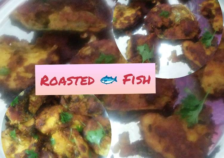 Tawa roasted fish