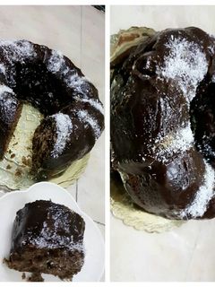 صورة لوصفة كيكة القهوة السريعه😋