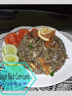 Foto resep Nasgor Black Cum-cumi