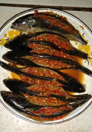 Foto resep Ikan Caru Goreng isi Cabe
