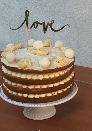 Foto de Naked Cake de Baunilha