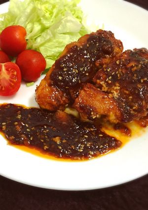 Foto resep Chicken Steak Garlic Sweet Spicy
