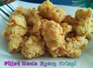 Foto resep Fillet Dada Ayam Crispy