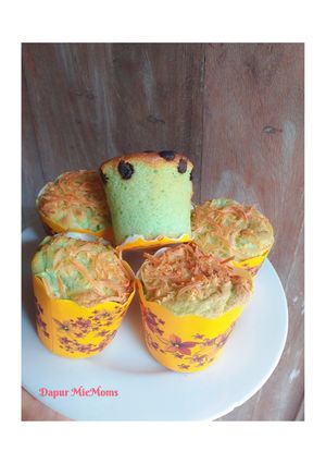 Foto resep Chiffon CupCake Pandan Putih Telur