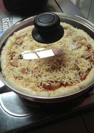 Foto resep Pizza teflon lembut dan simpel