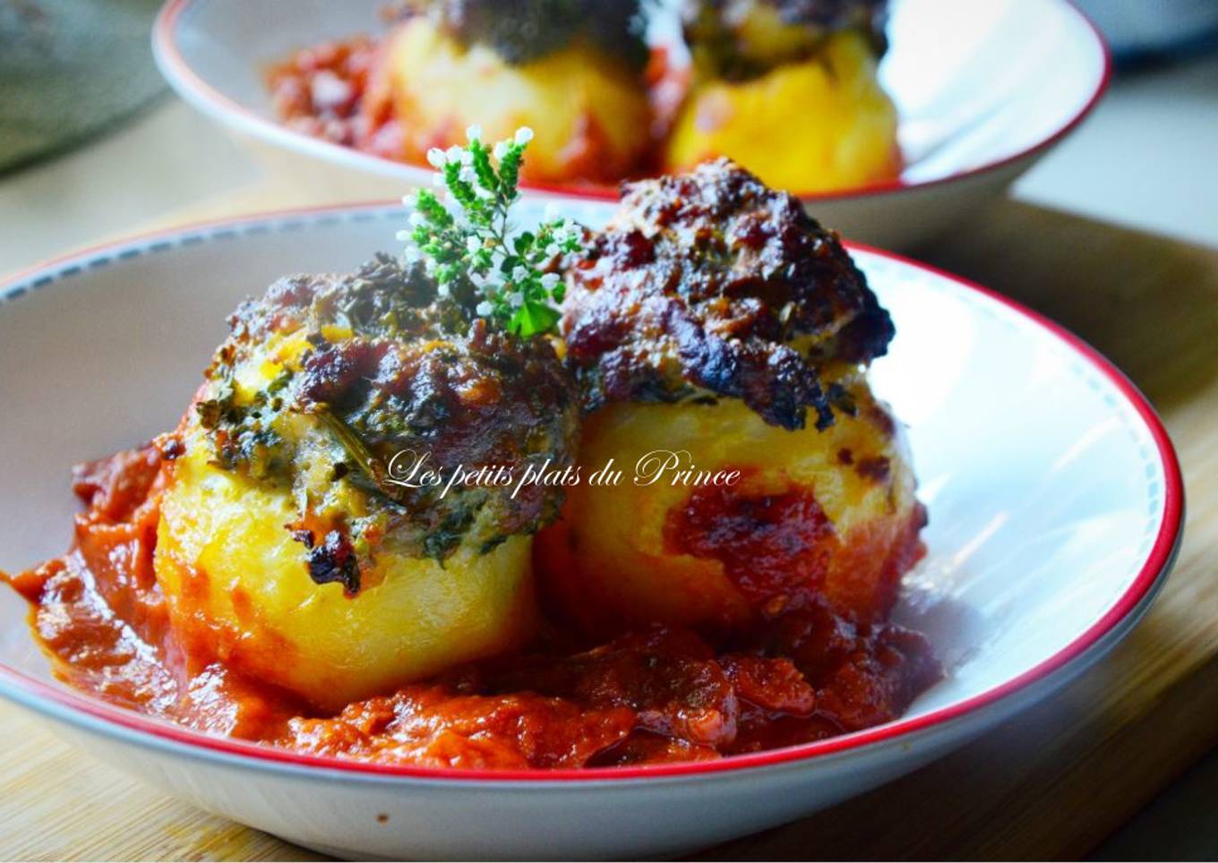 Pommes de terre farcies campagnardes