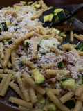 Maccheroni speck e pecorino