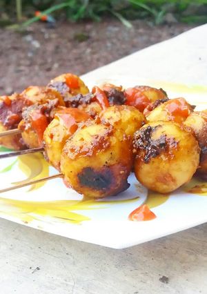 Foto resep Bakso tempe bakar