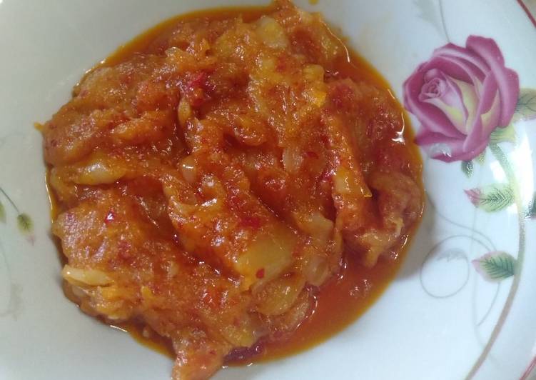 Sambal Tumis Tempoyak