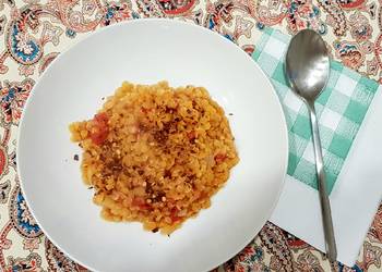 New Recipe Red lentils soup Delicious Nutritious