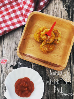 Foto resep Macaroni melted cheese ball