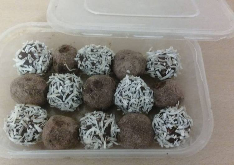 Simple Way to Prepare Quick Chocolate truffles