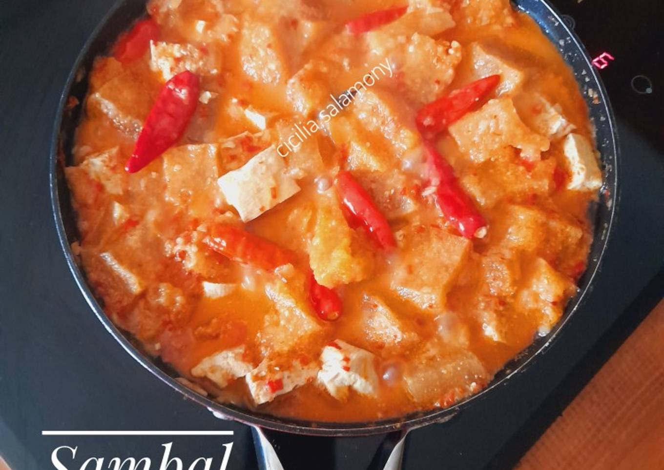 Sambal Goreng Krecek Pake Bumbu Dasar Merah