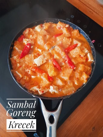 Cara Gampang Membikin Resep Sambal Goreng Krecek Pake Bumbu Dasar Merah yang Bikin Ngiler Anti Ribet, Sempurna