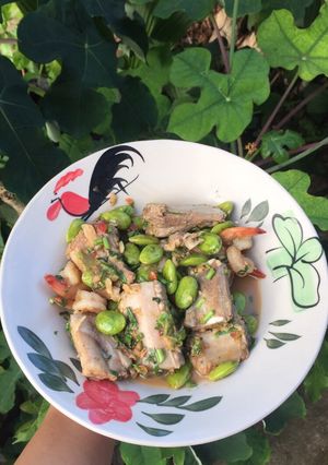 รูปของ ผัดสะตอซี่โครงหมู