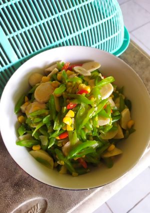 Foto resep Tumis buncis jagung