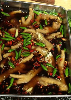 Hình của món Chân gà ngâm nước tương.