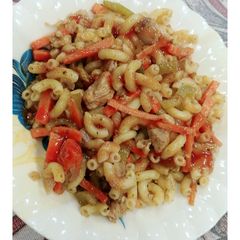 A picture of Elbow Macaroni.