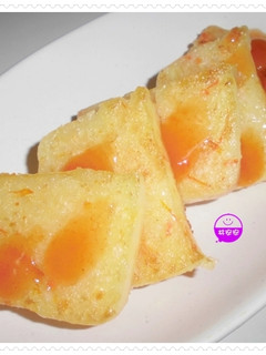 紅白一家親-蘿蔔糕 的食譜成品照片