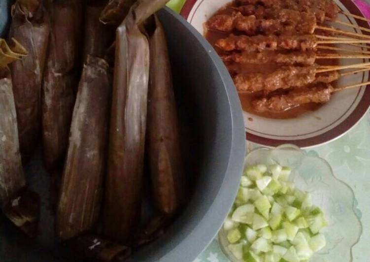 Sate ayam teflon