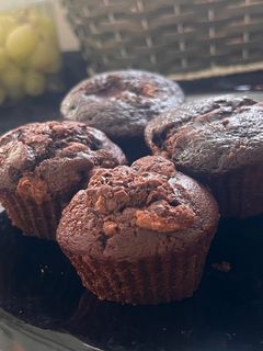 Csokis muffin recept fotója