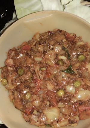 पत्ता गोभी मटर आलू की सब्जी (Patta gobhi matar aloo ki sabzi recipe in hindi) रेसिपी मुख्य फोटो