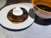 Una foto de pancakes de zanahoria