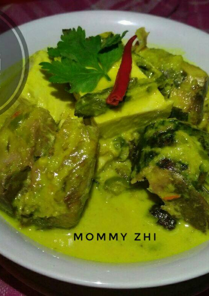 Foto resep Gulai Pangek Masin ikan tongkol (khas Minang)