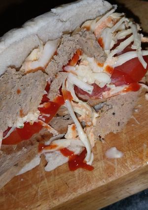 A picture of My style doner kebab🌮🌮🌮.