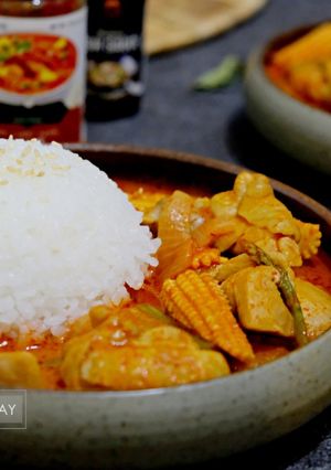 椰香紅咖哩雞肉 - 我家也是泰國小館 的食譜成品照片