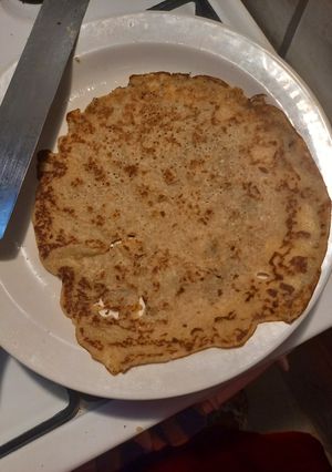 Zabpehely palacsinta recept fotója