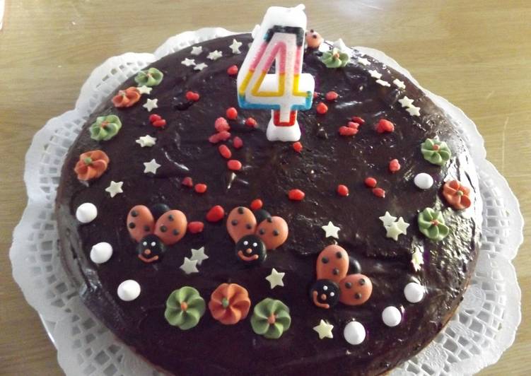 Tarta de 4 años para Emma Número 1