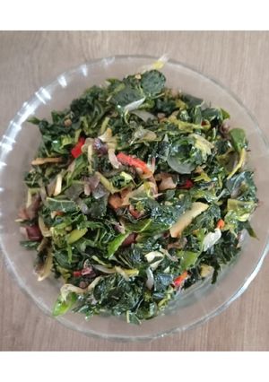 Foto resep Oseng Daun Pepaya