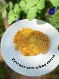 Pancake cơm trứng carrot