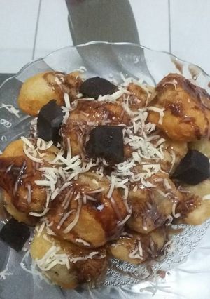 Foto resep Bola-bola singkong isi coklat