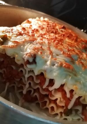 صورة لوصفة اللازانيا اللي تجنن😋❤️😍