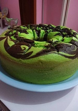 Foto resep Bolu pandan santan lembut banget