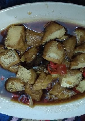 Foto resep Tahu manis asem kecap (bacem)