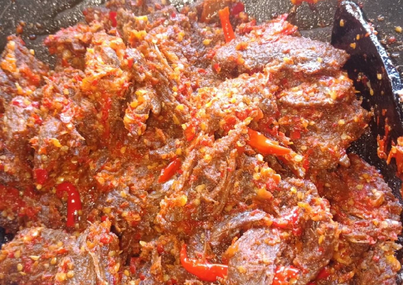 Dendeng Balado Daging Sapi