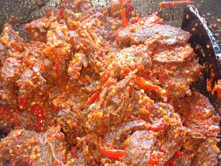 Cara Gampang Membuat Resep Dendeng Balado Daging Sapi Anti Ribet, Menggugah Selera
