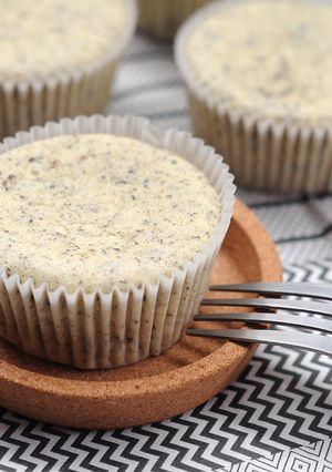 黑芝麻起司蛋糕black sesame cheese cake 的食譜成品照片