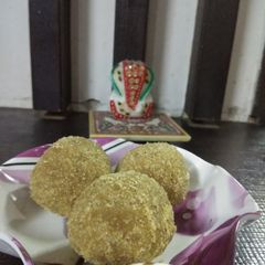 A picture of Churma laddu.