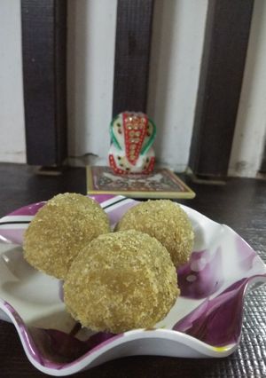 A picture of Churma laddu.