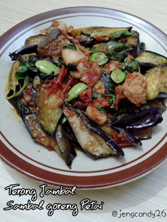 Foto resep 64.Terong Jambal Sambal Goreng petai