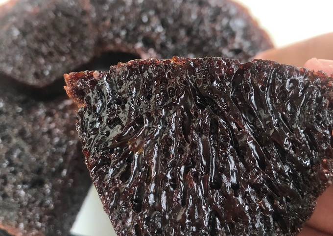 Cara Memasak Bolu Caramel (sarang semut) Bahan Sederhana