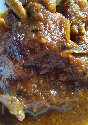 A picture of Chicken korma.